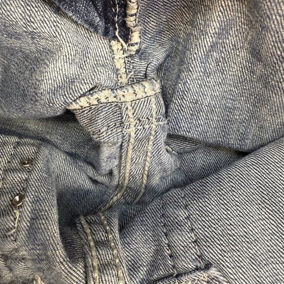 Miss Me Jeans Women's 27x31 (4) Blue Bootcut Rhinestone Pocket Flaps Studding - Picture 10 of 16